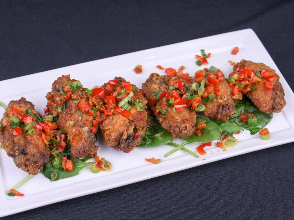Garlic wings(6)